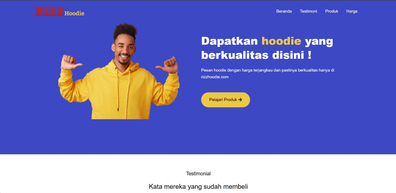 Wordpress Landing Page